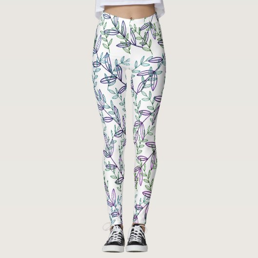 Leggings creeping plants (Vorderseite)