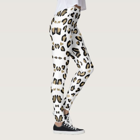 leggings  de leopardo en blanco (Rechts)