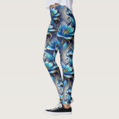 Leggings de yoga Mardi Gras Femme Fleur de lys (Links)
