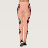 Leggings Depot High Waisted Camouflage & Heart (Rückseite)