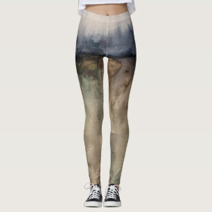 Leggings der abstrakten Erde