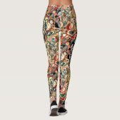 Leggings der abstrakten Kunst (Rückseite)