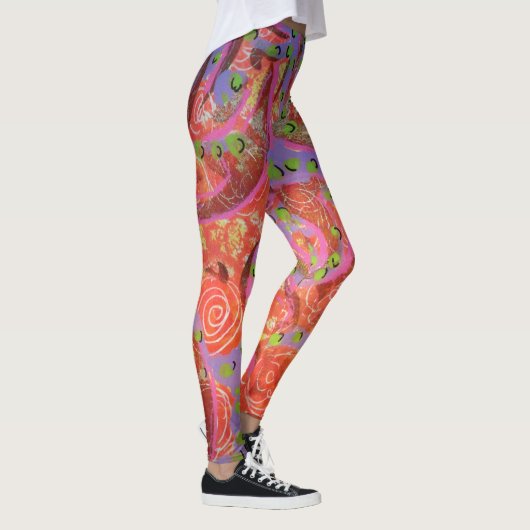 Leggings der abstrakten Kunst (Rechts)