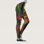 Leggings der abstrakten Kunst (Rechts)
