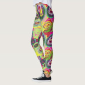 Leggings der abstrakten Kunst (Links)