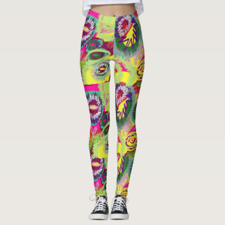 Leggings der abstrakten Kunst
