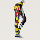 Leggings der abstrakten Kunst (Rechts)
