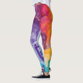 Leggings der abstrakten Kunst (Links)