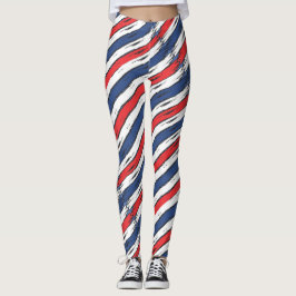 Leggings der amerikanischen Familie Patriotische S