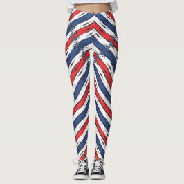 Leggings der amerikanischen Familie Patriotische S