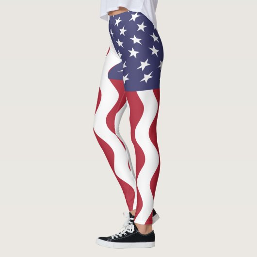 Leggings der amerikanischen Flagge (Links)