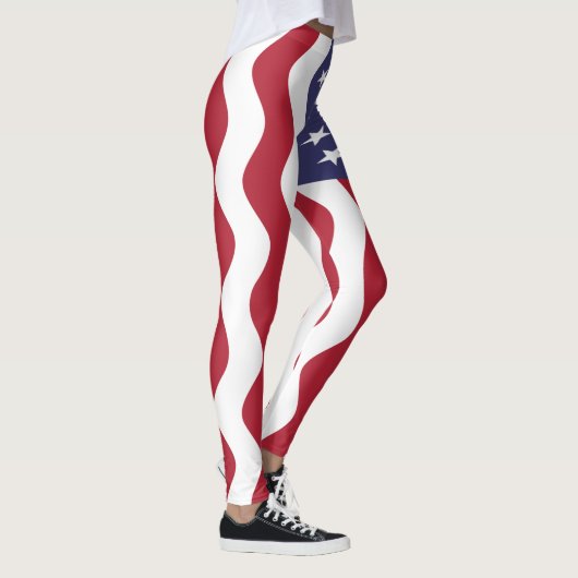 Leggings der amerikanischen Flagge (Rechts)