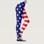 Leggings der amerikanischen Flagge (Rechts)