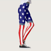 Leggings der amerikanischen Flaggen (Rechts)