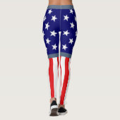 Leggings der amerikanischen Flaggen (Rückseite)