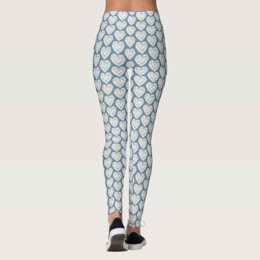 Leggings der Aquarellkunst (Rückseite)