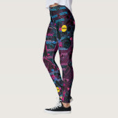 Leggings der Arcade-die gemusterten Frauen (Links)