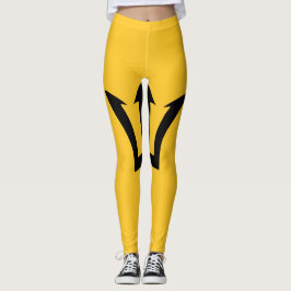 Leggings der Barbados-Flagge