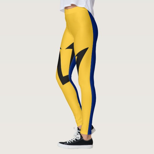 Leggings der Barbados-Flagge (Links)