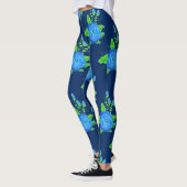 Leggings der blauen Rose (Links)