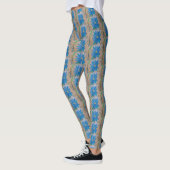 Leggings der blauen Wildblume (Links)