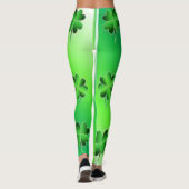 Leggings der Blume Saint Patrick (Rückseite)