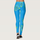 Leggings der Blumenkunst (Rückseite)