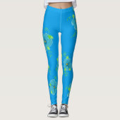 Leggings der Blumenkunst (Vorderseite)