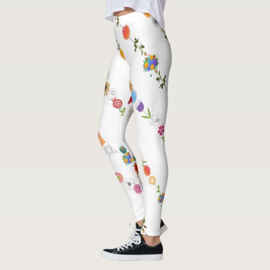 Leggings der Blumenwelt (Links)