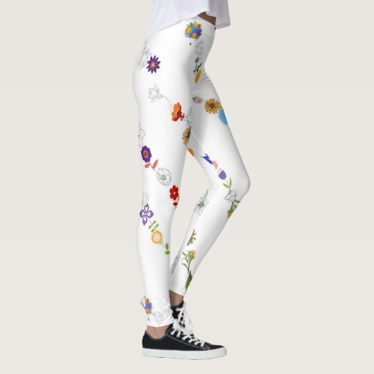 Leggings der Blumenwelt (Rechts)