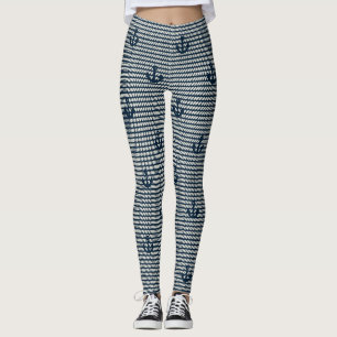Leggings der coolen Streifenpolizei und der Anchor
