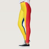 Leggings der coolen Tschad-Flagge (Links)