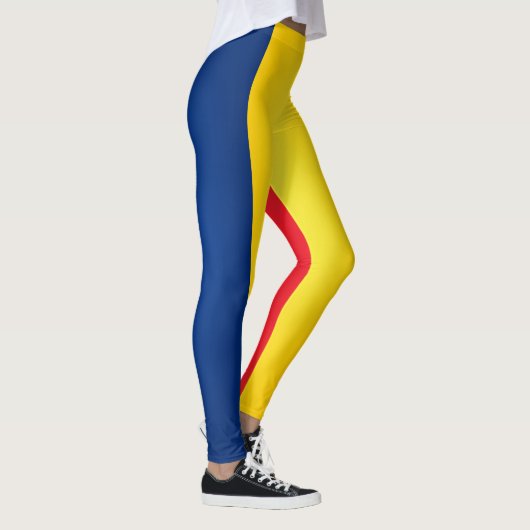 Leggings der coolen Tschad-Flagge (Rechts)
