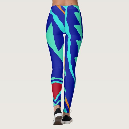 "Leggings der Crazy Fun Aerobic Class" Leggings (Rückseite)