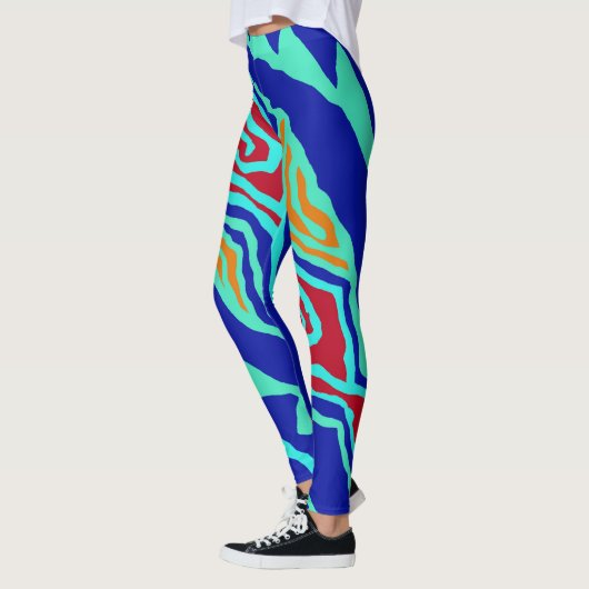 "Leggings der Crazy Fun Aerobic Class" Leggings (Links)