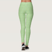 Leggings der "Custom Art" von Lime Green Awareness (Rückseite)