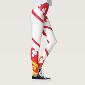 Leggings der elsässischen Flagge (Rechts)