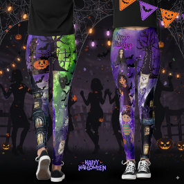 Leggings der exklusiven Spuk House Monster Family