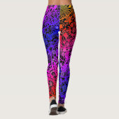 Leggings der Farbfeder (Rückseite)
