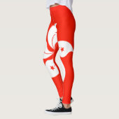 Leggings der Flagge Hongkongs (Links)