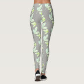 Leggings der Funky Fig Tree Leaf (Rückseite)