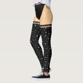 Leggings der gepunkteten Illusion (Links)