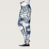 Leggings der Gezeiten- Welle (Links)