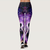 Leggings der Gitarre Lila (Rückseite)