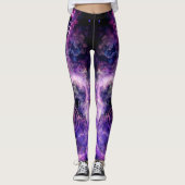 Leggings der Gitarre Lila (Vorderseite)