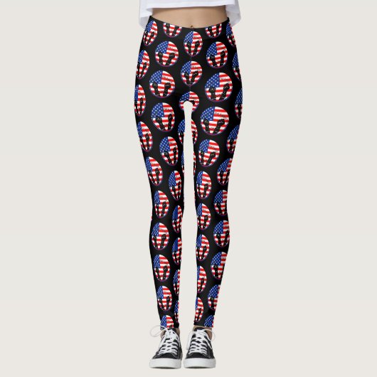 Leggings der glücklichen Junitelste (Vorderseite)