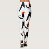 Leggings der Golfer-Designerin (Rückseite)