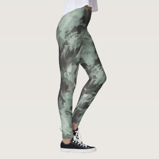 Leggings der grünen Camouflage (Rechts)
