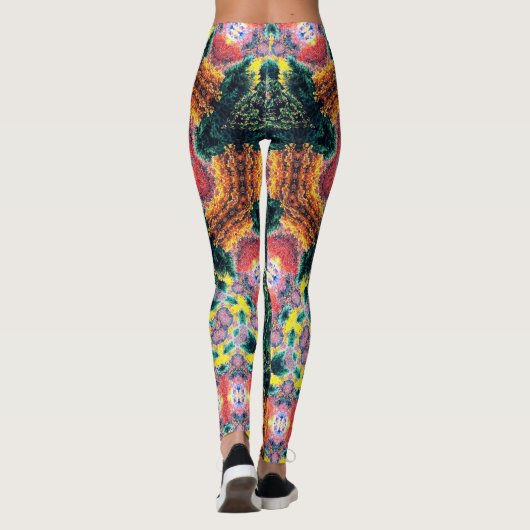 Leggings DER KALEIDOSKOP DES LEBENS (Rückseite)