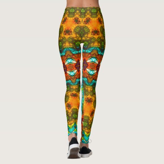 Leggings DER KALEIDOSKOP DES LEBENS (Rückseite)